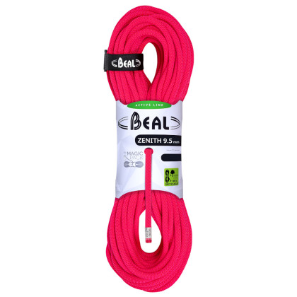 Corda da arrampicata Beal Zenith 9.5 mm (60 m) rosa SolidPink