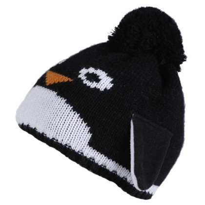 Cappello per bambini Sherpa Penguin Kids nero