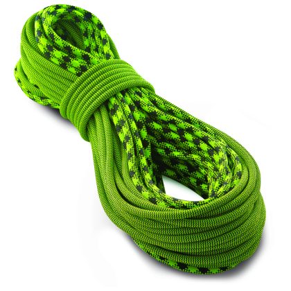 Corda da arrampicata Tendon Ambition 9,8 mm (80 m) STD Bi verde/nero Green/Black