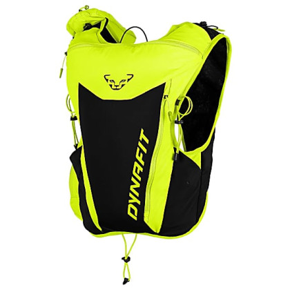 Gilet da corsa Dynafit Alpine 12 giallo Neon Yellow/Black Out