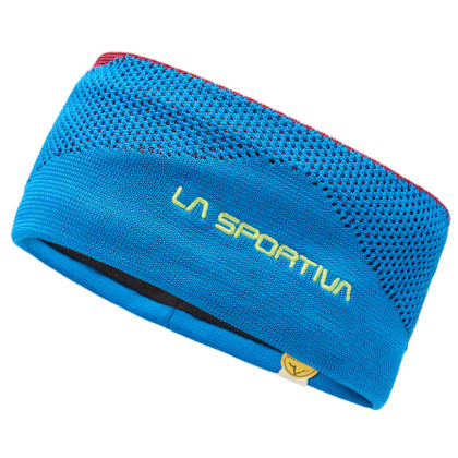 Fascia La Sportiva Knitty Headband blu/rosso Electric Blue/Sangria