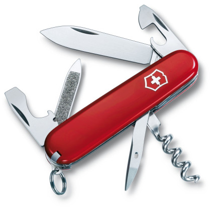 Coltello da tasca Victorinox Sportsman s kroužkem na klíče rosso