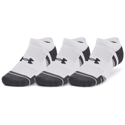 Set di calzini Under Armour Performance Tech 3pk NS bianco White / White / Jet Gray