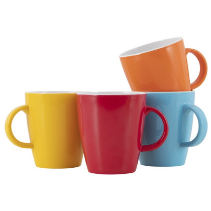 Set di tazze Gimex Mug Rainbow 4 pcs