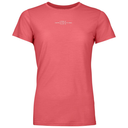 Maglietta da donna Ortovox 150 Cool Climb Local Ts W rosa wild rose