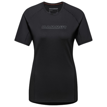 Maglietta da donna Mammut Selun FL T-Shirt Women Logo nero black