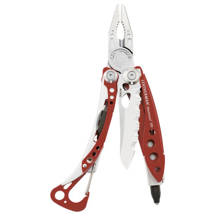 Multitool Leatherman Skeletool RX rosso red