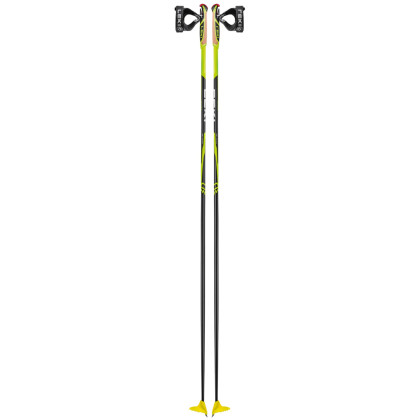 Bastoncini da sci Leki CC 450 nero/verde neonyellow-black-white