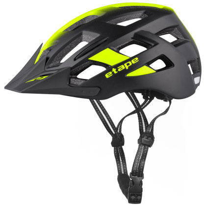 Casco Etape Virt Light nero/giallo Black / Yellow Floo Mat