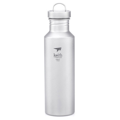 Borraccia Keith Titanium Titanium Sport Bottle 700 ml grigio