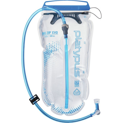 Sacca idratazione Platypus Big Zip EVO 3L azzurro