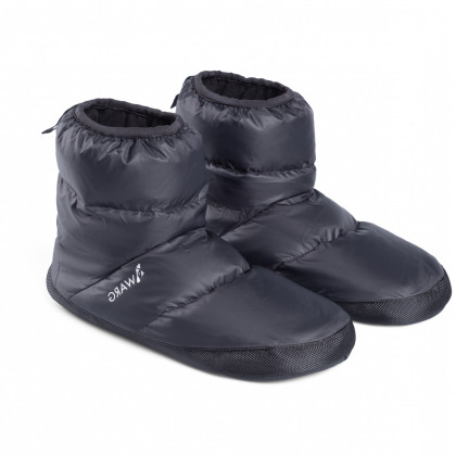 Pantofole in piuma Warg Downlee nero black