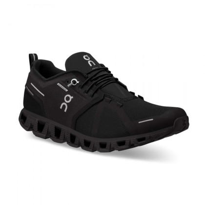 Scarpe da corsa da donna On Running Cloud 5 Waterproof nero All Black