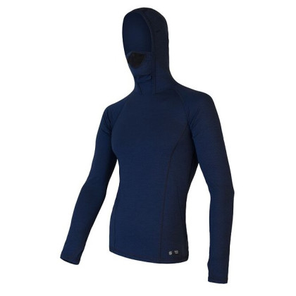 Maglietta da uomo Sensor Merino Df blu scuro Deep Blue