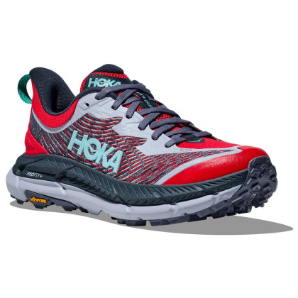 Scarpe da donna Hoka W Mafate Speed 4 rosso Cerise / Stormy Skies