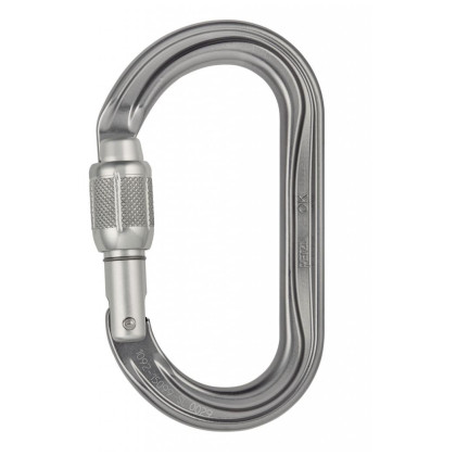 Moschettone Petzl OK Screw-Lock