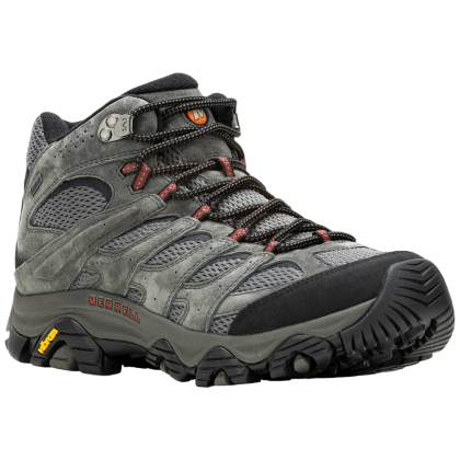 Scarpe da trekking da uomo Merrell Moab 3 Mid Gtx grigio/arancio beluga