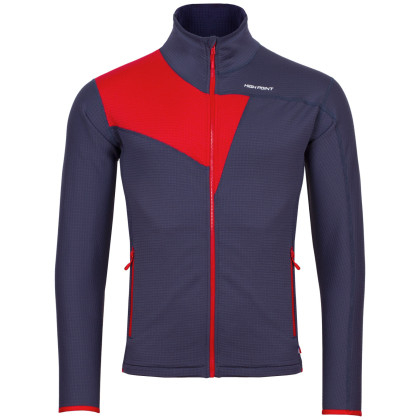 Felpa da uomo High Point Cascade Sweatshirt blu/rosso Blue/Red