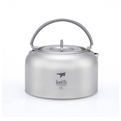 Bollitore Keith Titanium Titanium Kettle 1 L grigio