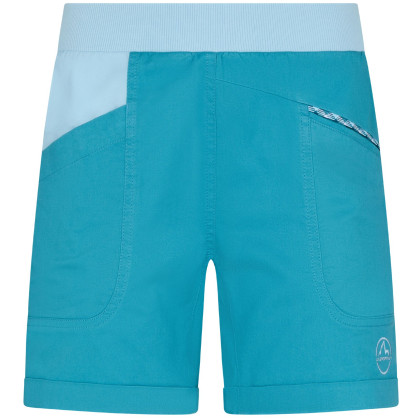 Pantaloncini da donna La Sportiva Ramp Short W blu Topaz/Celestial Blue