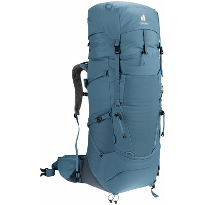 Zaino da trekking Deuter Aircontact Core 50+10 blu/grigio atlantic-ink