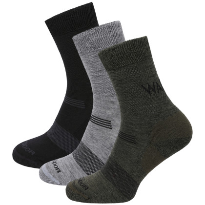 Calzini da uomo Warg Merino Hike M 3-pack