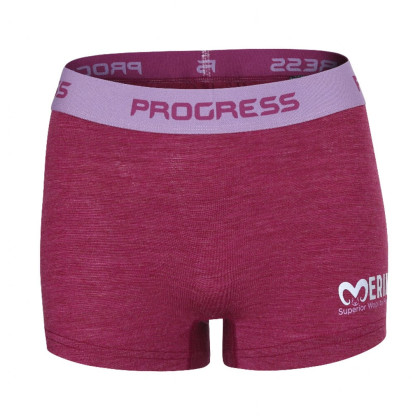 Boxer da donna Progress MW SKNZ viola scuro