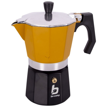 Macchina da caffè Bo-Camp Percolator Hudson 3-cups nero/giallo