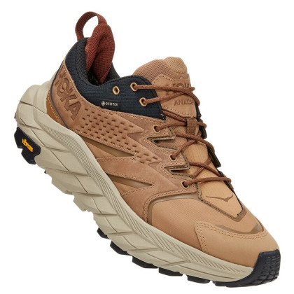 Scarpe da trekking da uomo Hoka Anacapa Low GTX marrone Tiger's Eye / Black