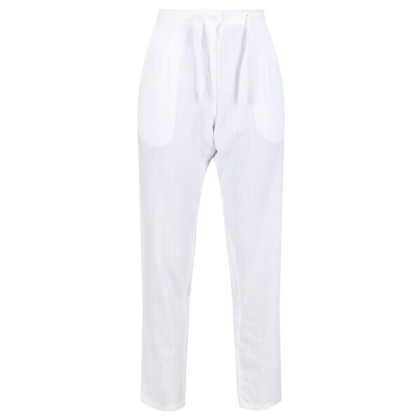 Pantaloni da donna Regatta Maida Trousers bianco White