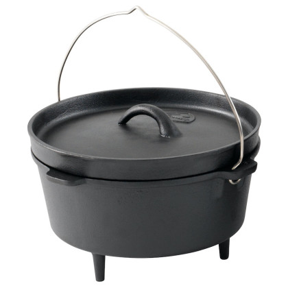 Pentola da campeggio Robens Carson Dutch Oven 4.3L nero Black