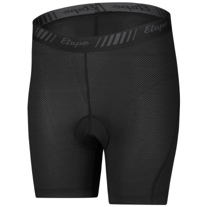 Pantaloncini da ciclismo da donna Etape Elsa nero