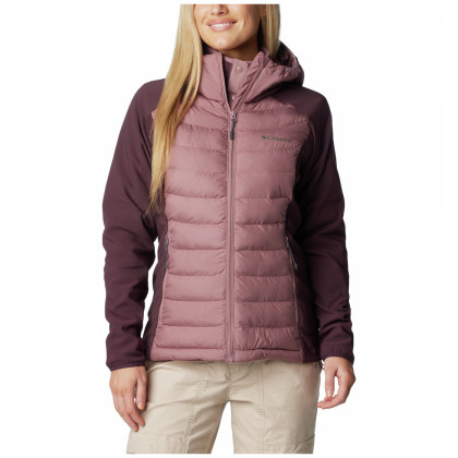 Giacca invernale da donna Columbia Powder Lite™ II Hybrid Hooded Jacket viola Fig, Moonvista