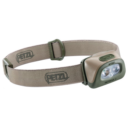 Lampada frontale Petzl Tactikka + 350 lm beige desert