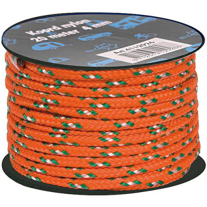 Filo Bo-Camp Nylon Guy Rope 20 m 4 mm arancione orange