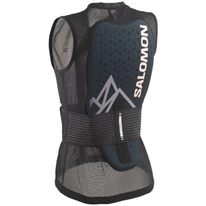 Protezione della spina dorsale da donna Salomon Flexcell Pro Vest nero Black