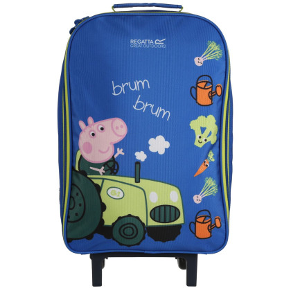 Valigia per bambini Regatta Peppa Wheeled Bag blu/azzurro ImperialBlue