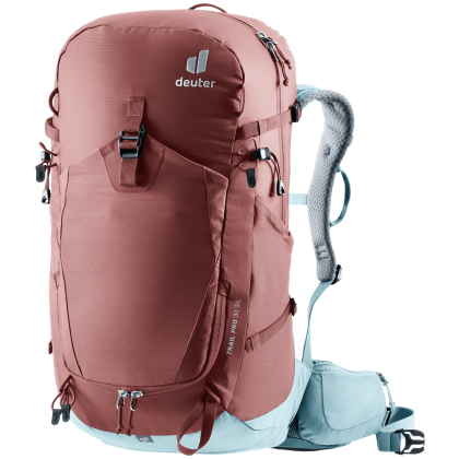 Zaino Deuter Trail Pro 31 SL bordeaux caspia-dusk