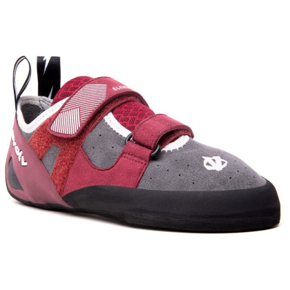 Scarpette da arrampicata da donna Evolv Elektra grigio/rosso Gray/Merlot