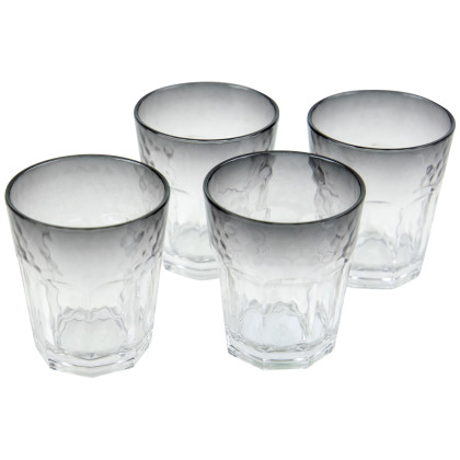 Set di bicchieri Bo-Camp Tumbler 200 ml - 4ks grigio Smoke