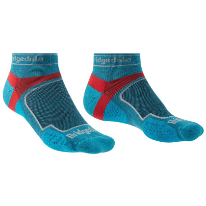 Calzini da uomo Bridgedale Trail Run UL T2 CS Low blu blue/436