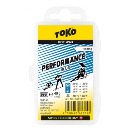 Cera TOKO Performance blu 40g TripleX