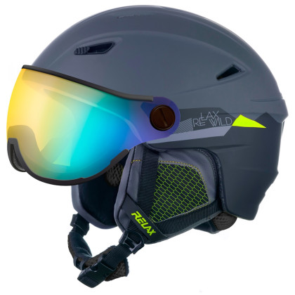 Casco da sci Relax Stealth (2020) grigio/nero