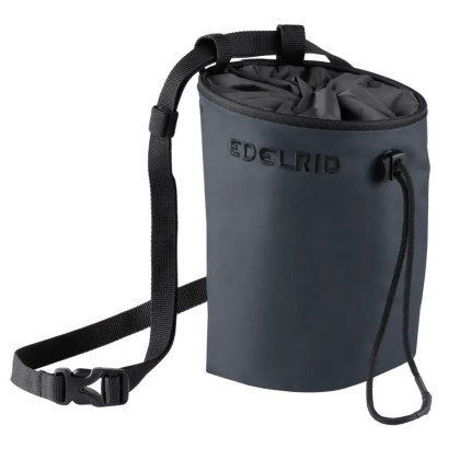 Sacchetto porta magnesite Edelrid Chalk Bag Rodeo large grigio scuro 773 deepblue