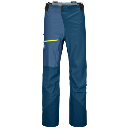 Pantaloni da uomo Ortovox 3L Ortler Pants M blu petrol blue