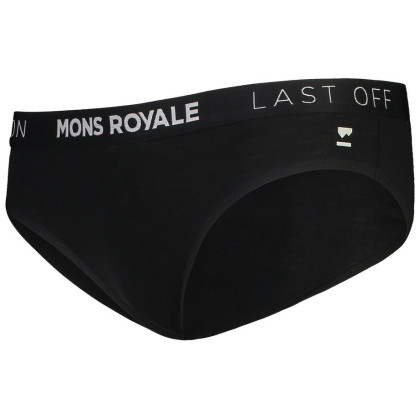 Mutandine sportive da donna Mons Royale Folo Brief nero Black