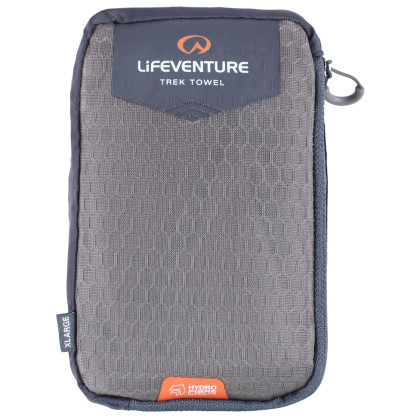 Asciugamano LifeVenture HydroFibre Trek Towel grigio grey