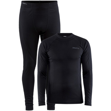 Set da uomo Craft Core Warm Baselayer nero Black