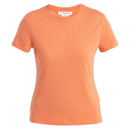 Maglietta sportiva da donna Icebreaker Women Merino Core SS Tee arancione Ember