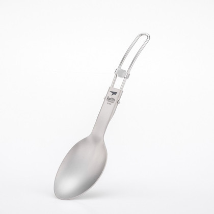 Cucchiaio Keith Titanium Folding Titanium Spoon grigio